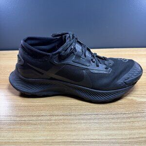 Nike Shoes Men's 8 Pegasus Trail‎ 3 GTX Running Gore-Tex Triple Black DC8793-001